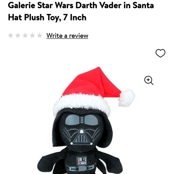 GALERIE Star Ears Darth Vader In Santa Hat - Picture 10 of 10